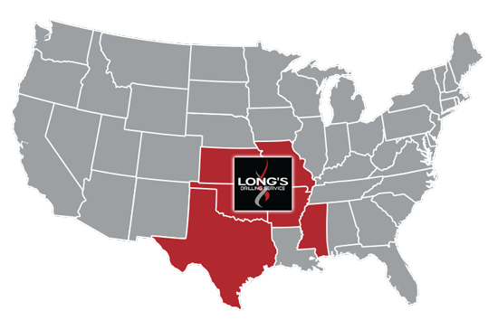 Foundation Drilling Service Area - Arkansas, Oklahoma, Missouri & Kansas