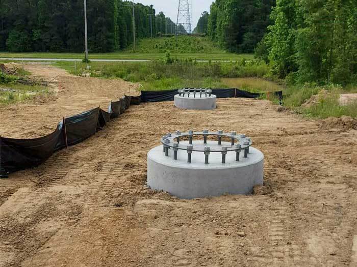 Anchor Bolt Foundations